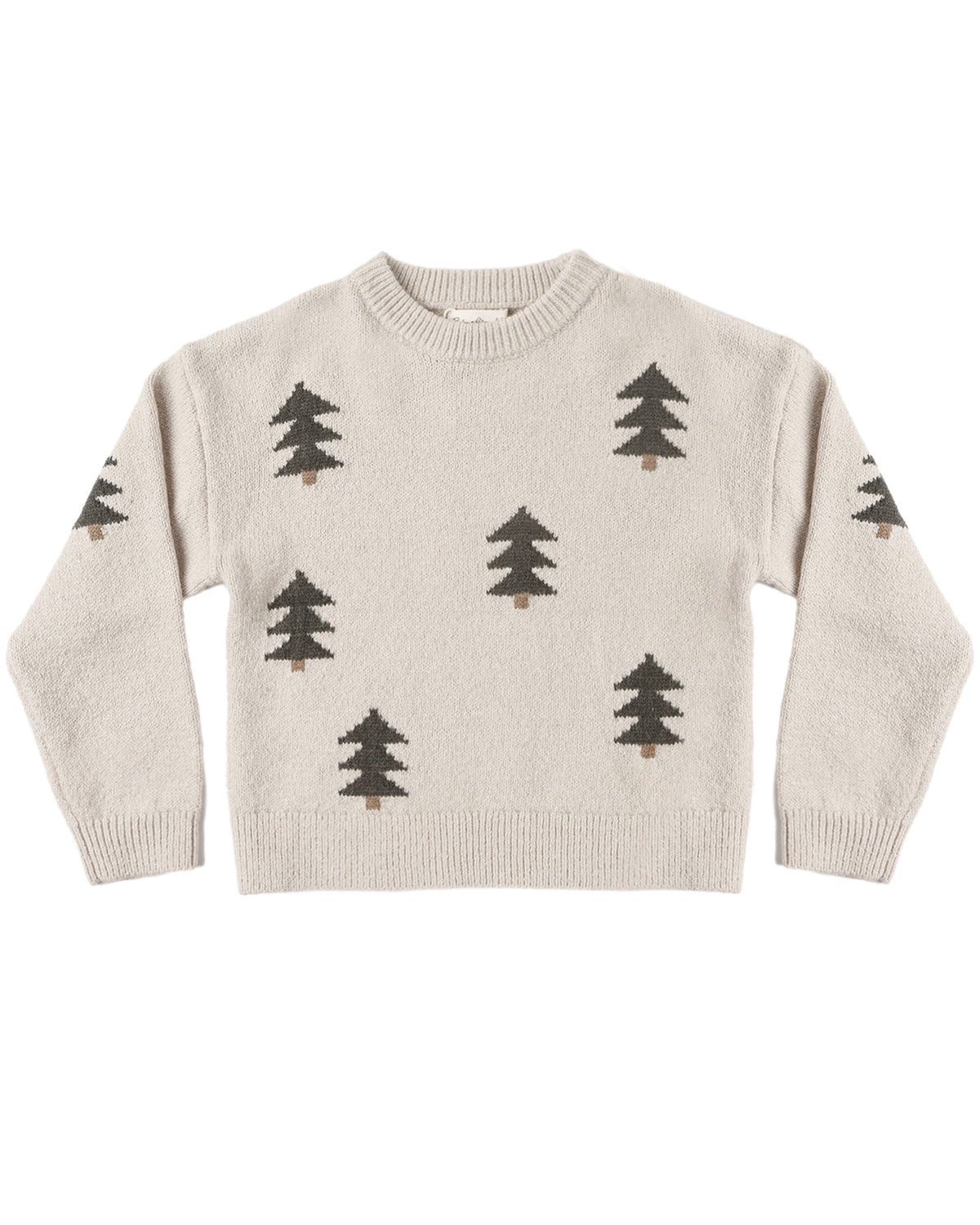 Aspen Sweater: Tree Jacquard