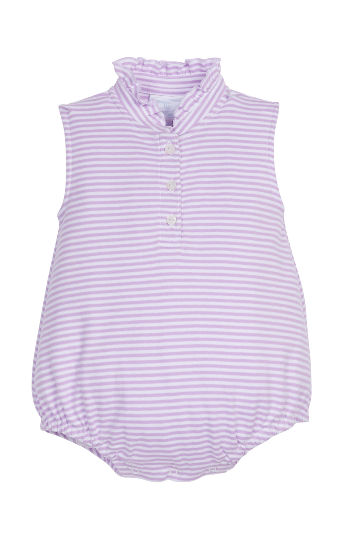 Sleeveless Hastings Bubble: Lavender Stripe