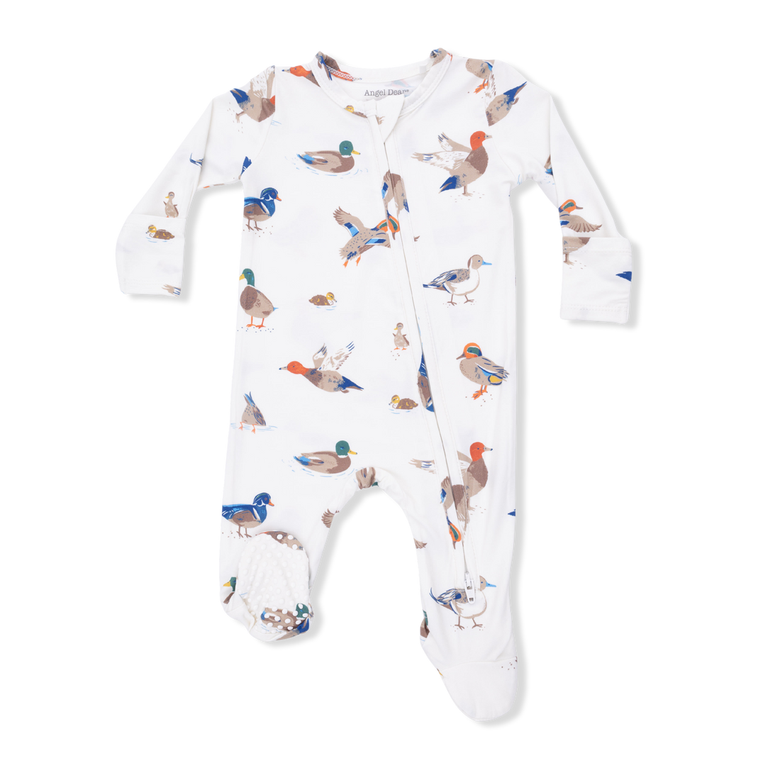 Ducks 2 Way Zipper Footie