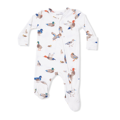 Ducks 2 Way Zipper Footie