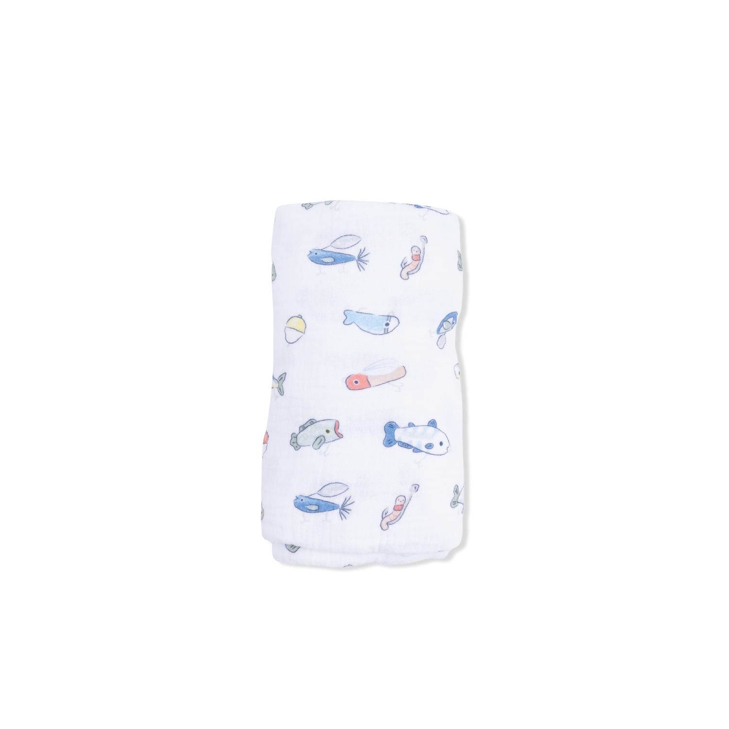 Fishing Lures Swaddle Blanket