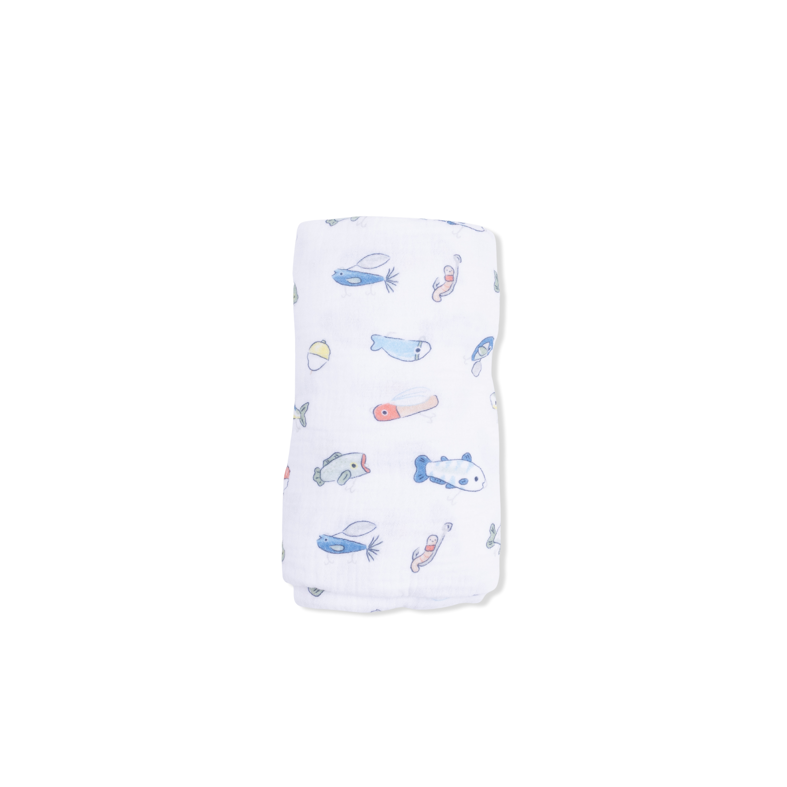 Fishing Lures Swaddle Blanket