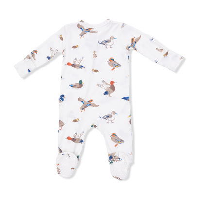 Ducks 2 Way Zipper Footie