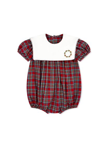 Hope Chest Bubble: Woodstock Plaid, Wreath