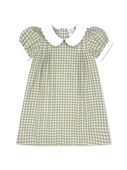 Perfectly Pleated Dress: Pinecrest Plaid