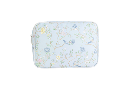 Blue Bird Large Cosmetic Pouch