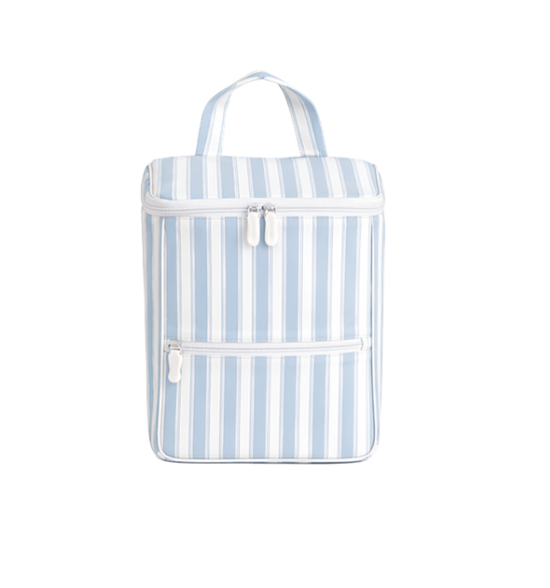 Blue Stripe Lunch Bag