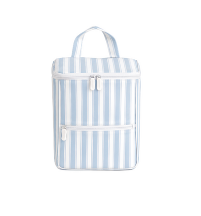 Blue Stripe Lunch Bag