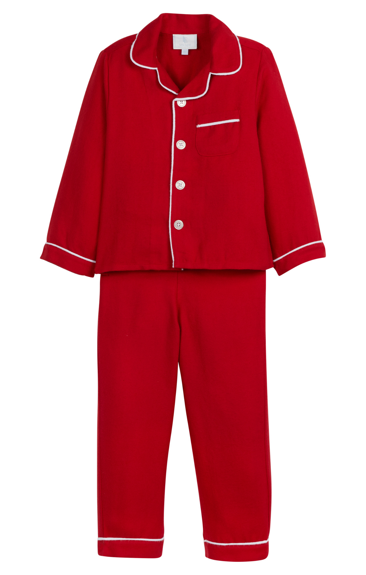 Classic Pajama Set: Red