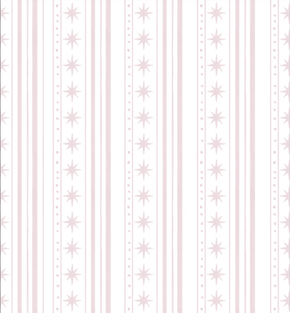 Starlight Stripes Lunch Bag: Pink
