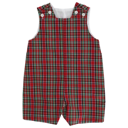 Tartan with Navy Cord John John