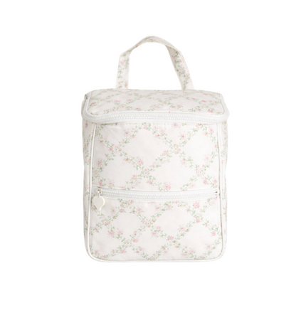 Rosy Trellis Lunch Bag