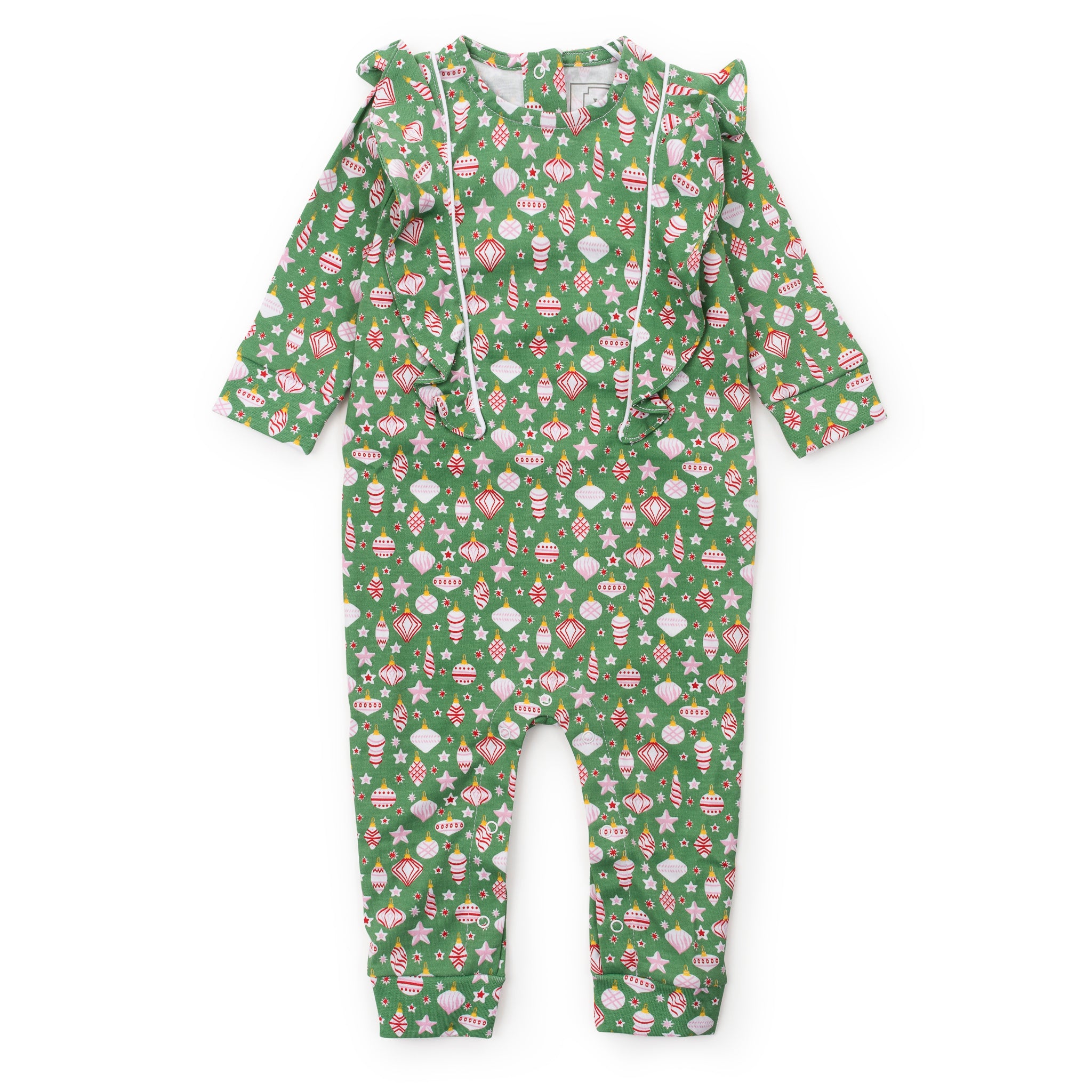 Evelyn Romper: Retro Ornaments