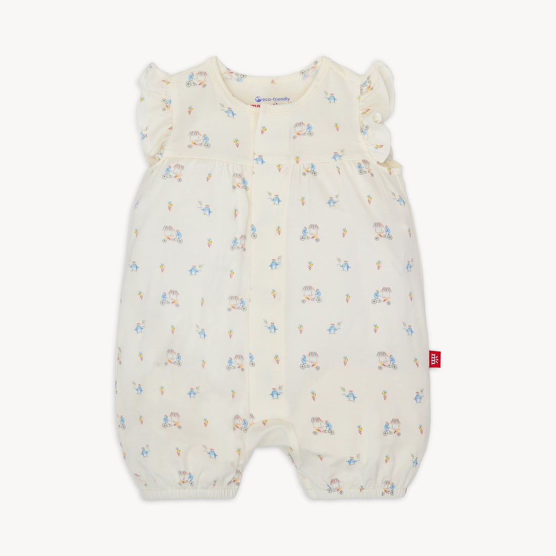 Penguin Pints Modal Magnetic Romper