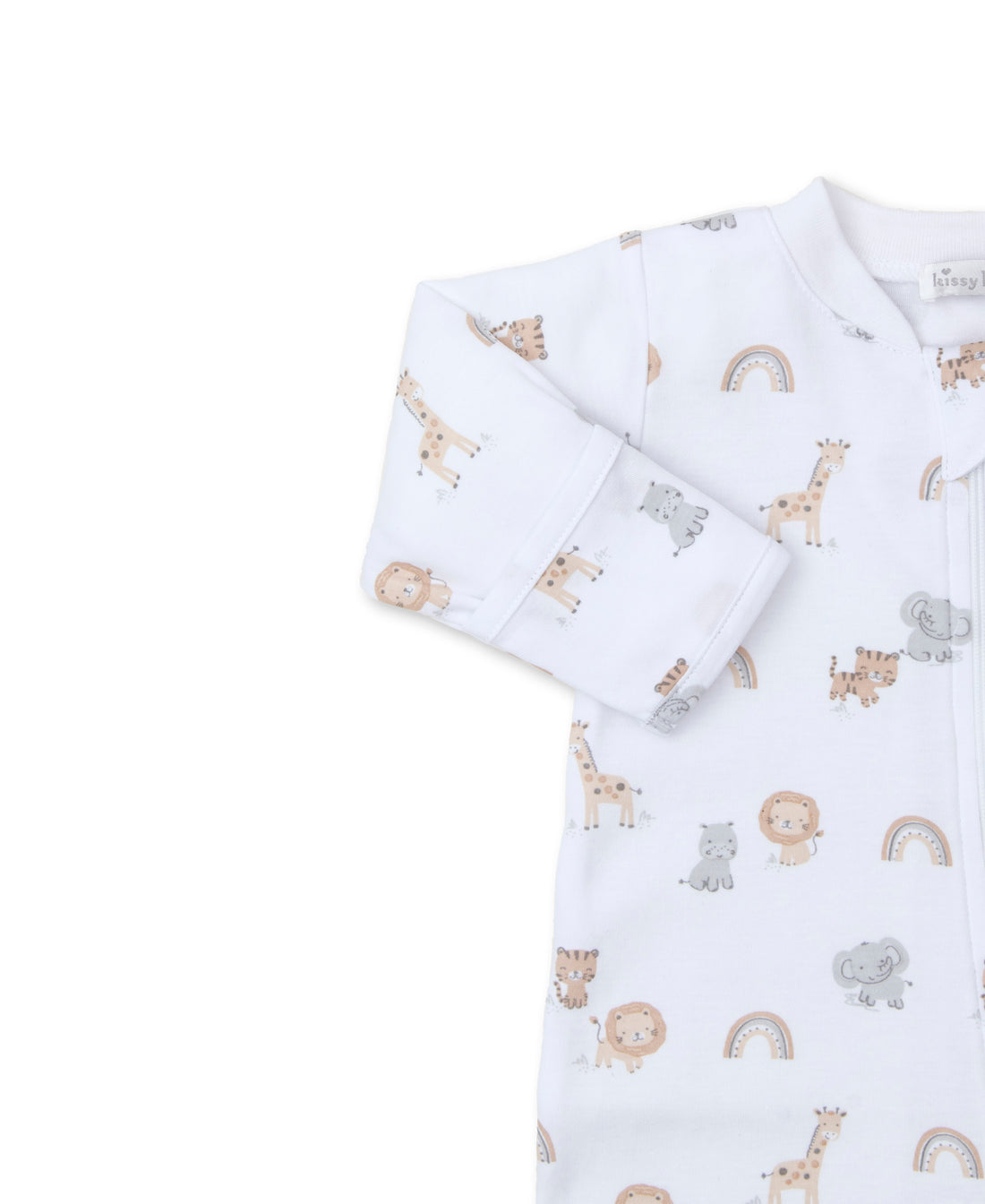 Safari Squad Zippered Footie