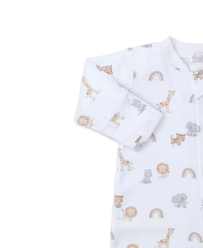 Safari Squad Zippered Footie