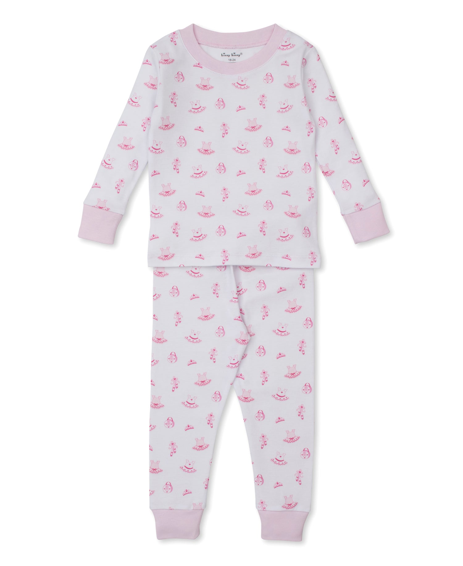 Ready to Dance Snug-Fit LS 2-Piece Pajamas