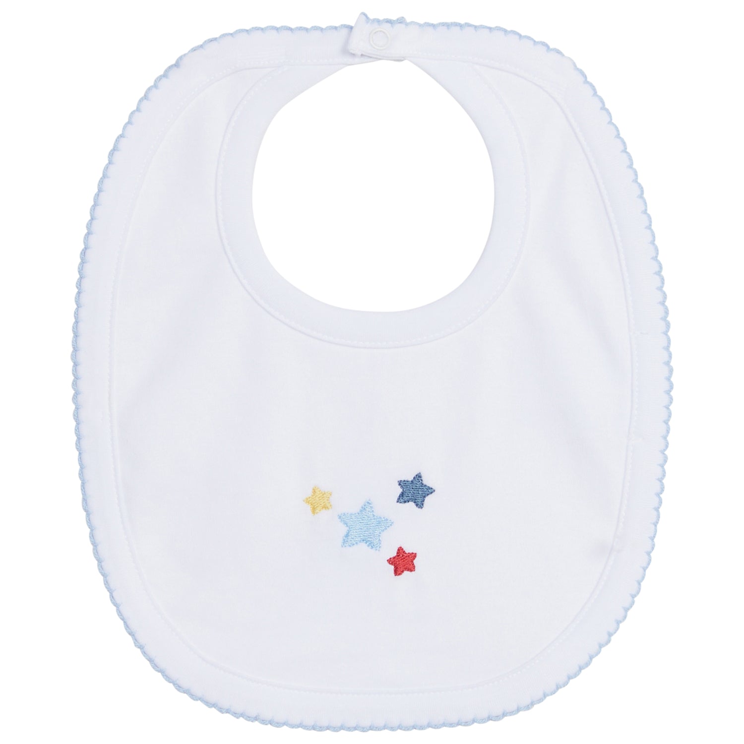 Embroidered Bib: Stars