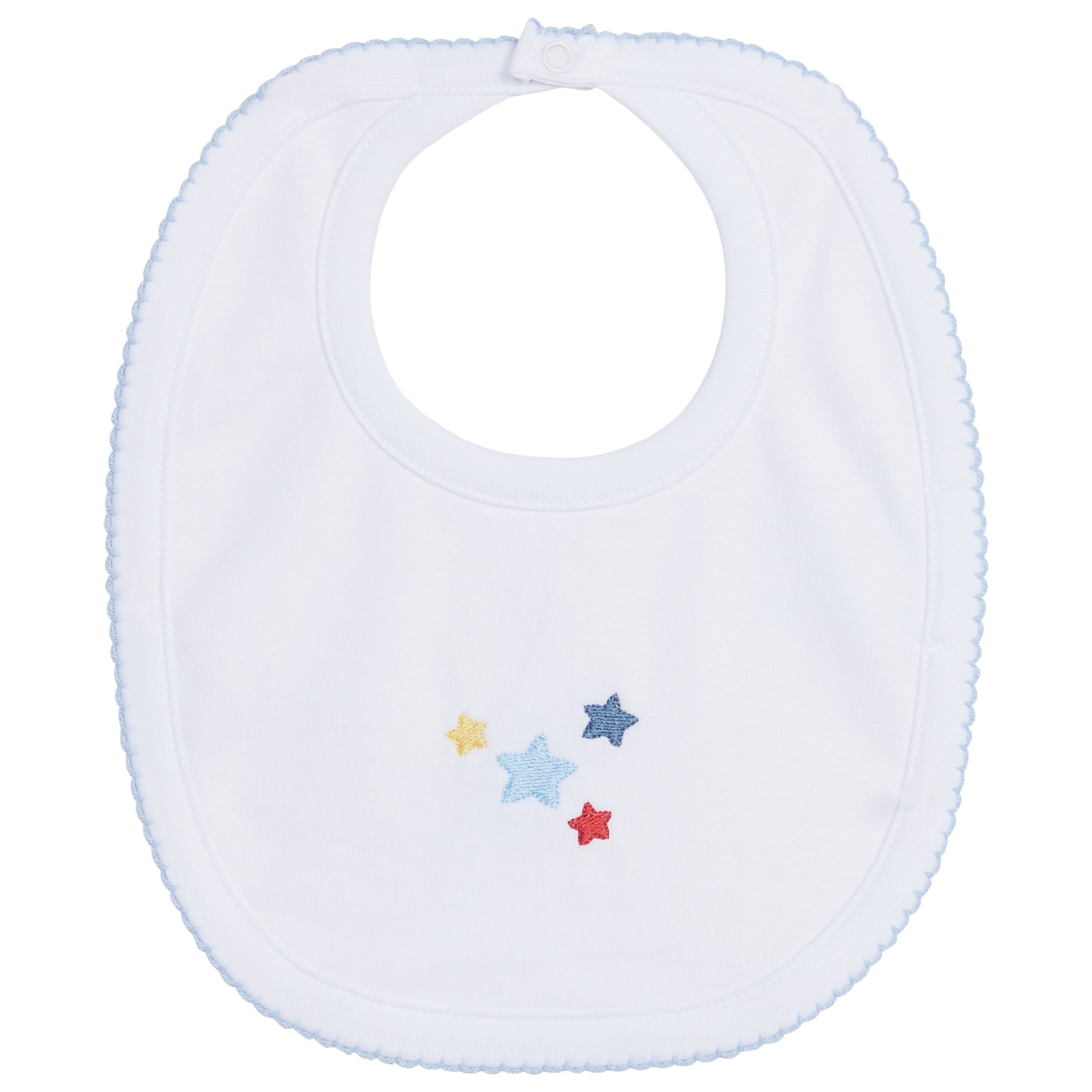 Embroidered Bib: Stars