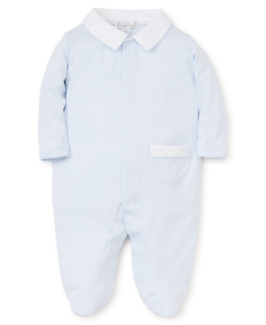 New Beginnings Footie with Collar