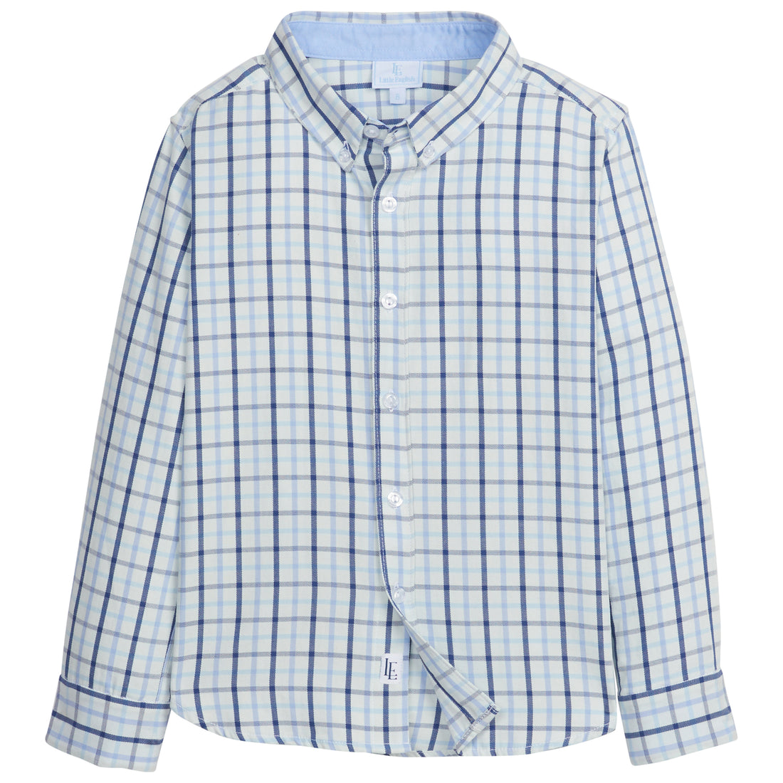 Button Down Shirt: Blue Ridge Plaid