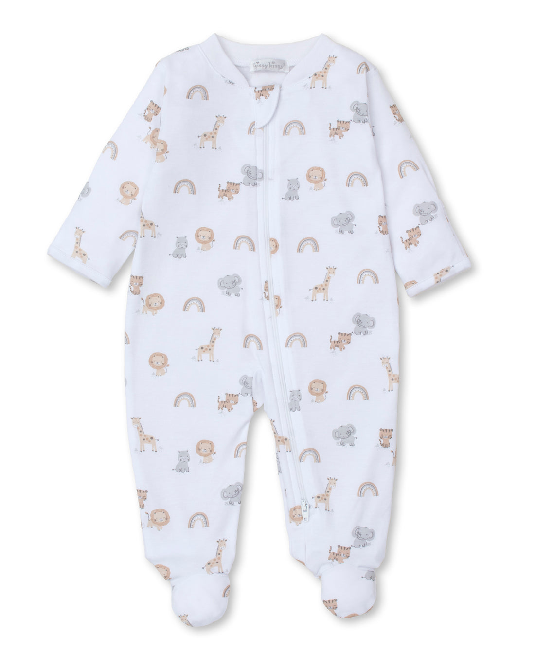 Safari Squad Zippered Footie