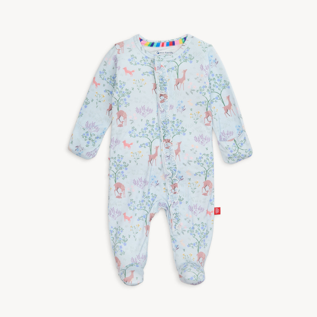 Love You Deerly Modal Magnetic Ruffle Footie