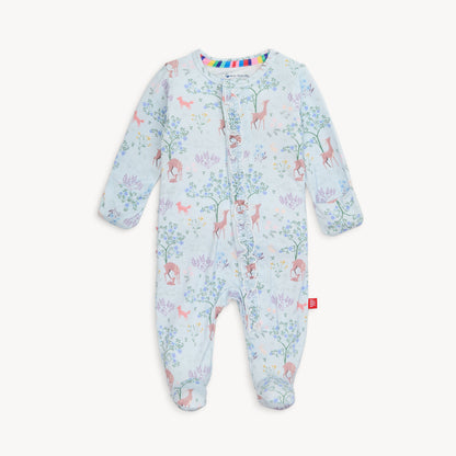 Love You Deerly Modal Magnetic Ruffle Footie