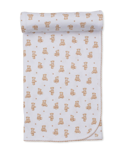 Teddy Bear Time Printed Baby Blanket