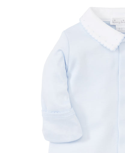 New Beginnings Footie with Collar