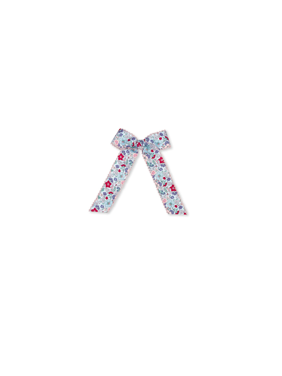 Lola Long Bow: Bloomberry Floral