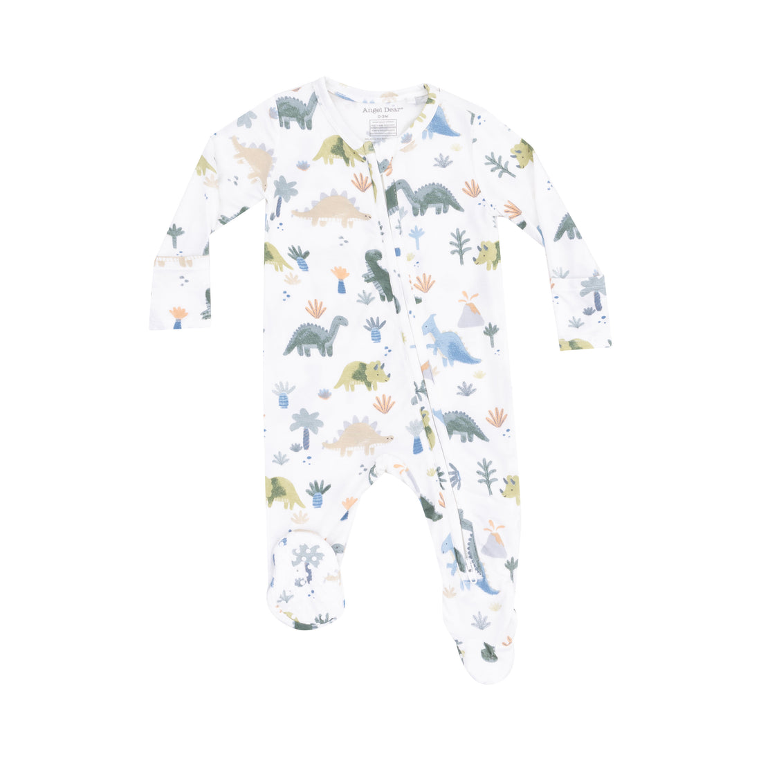 Soft Dinos 2-Way Zipper Footie