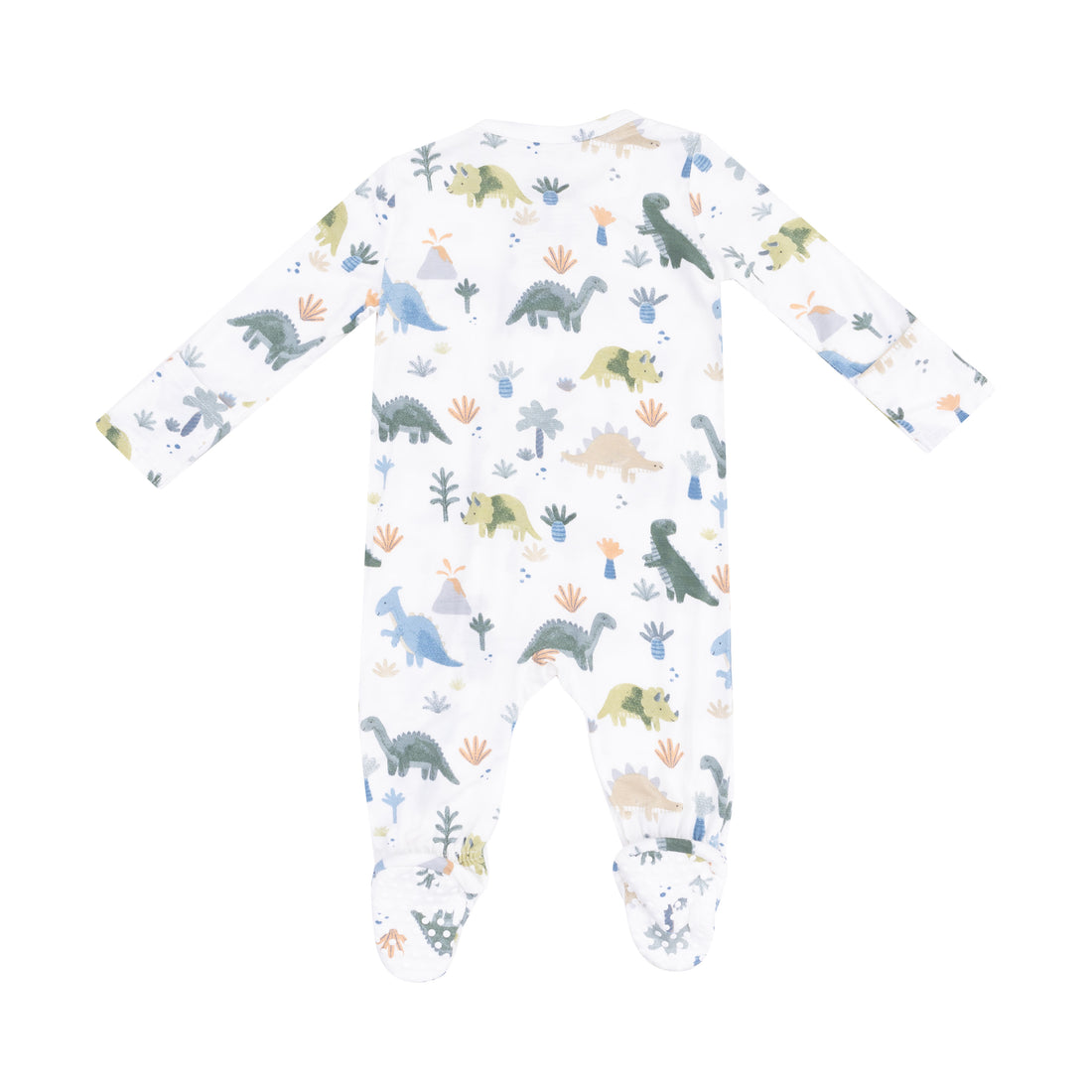 Soft Dinos 2-Way Zipper Footie