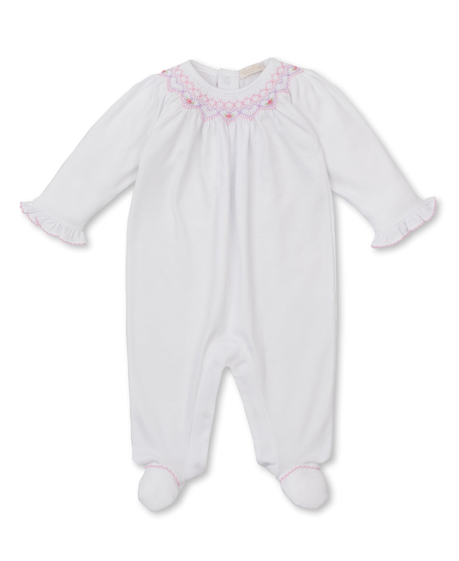 SS 25 CLB Hand Smocked Footie