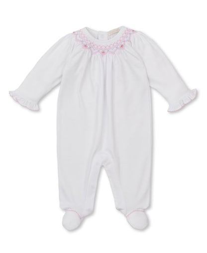 SS 25 CLB Hand Smocked Footie