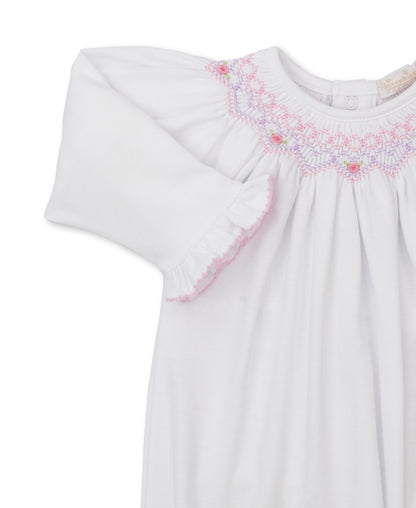 SS 25 CLB Smocked Bishop Ruffle Sack