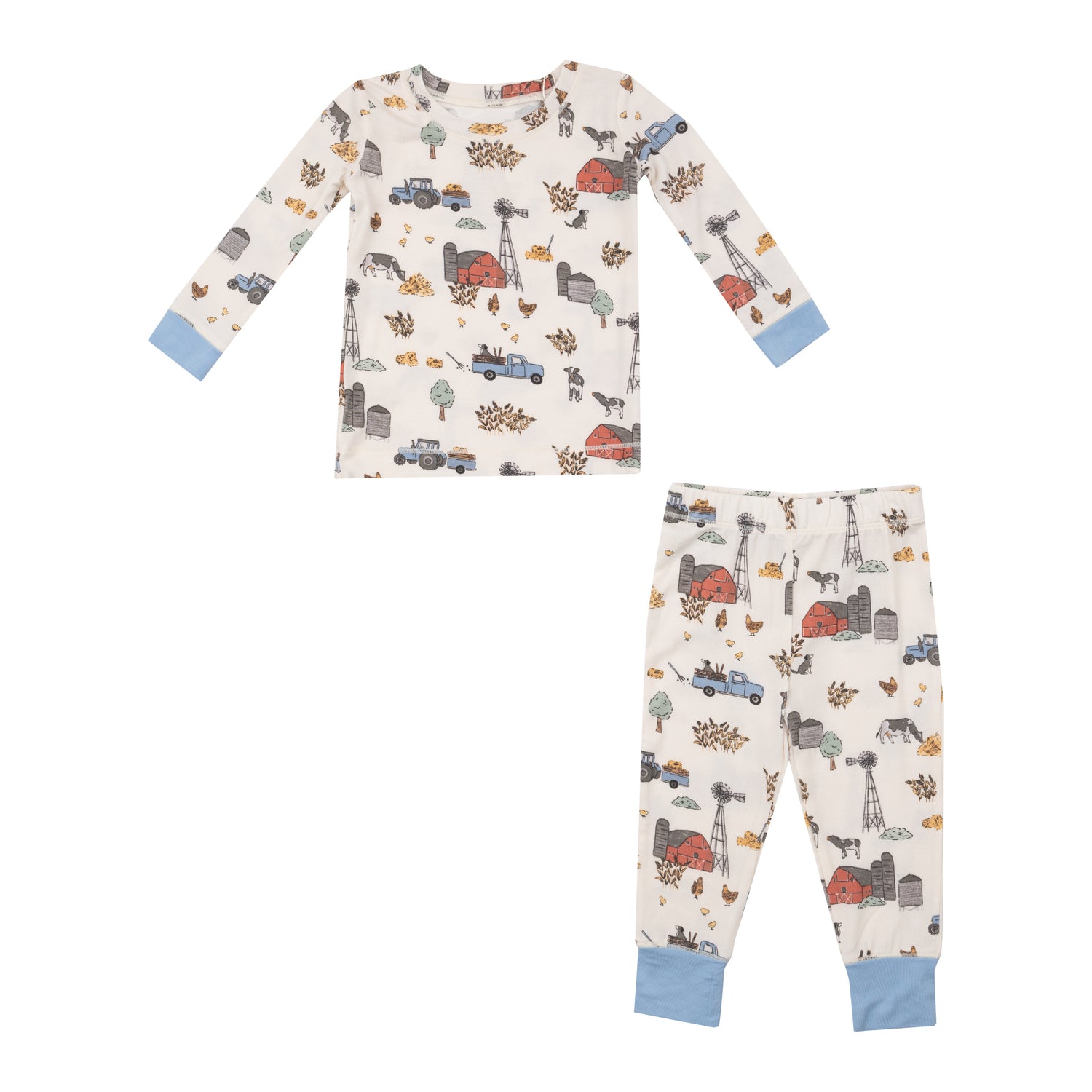 LS Loungewear Set: Hay Farmer (Blue)