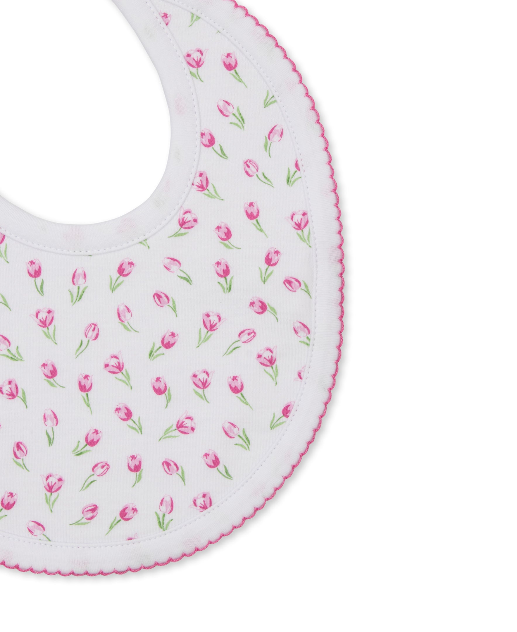 Tulip Blossoms Print Bib