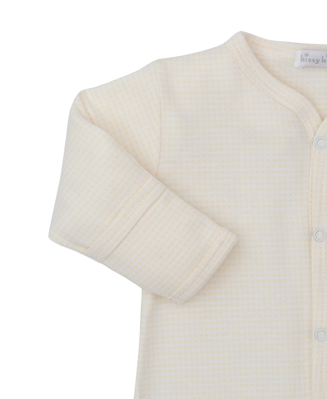 Cheery Chicks Embroidered Snap Footie