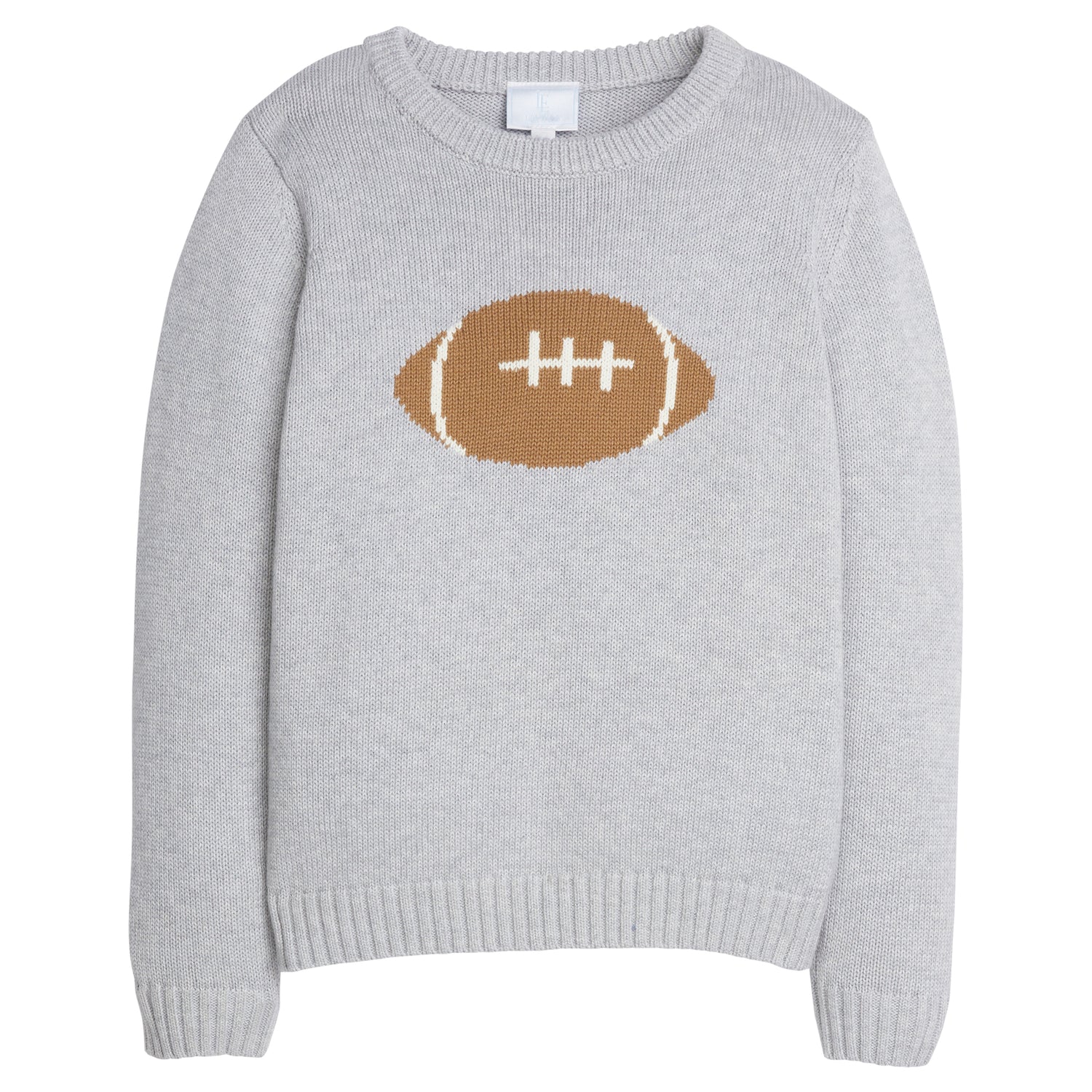 Intarsia Sweater: Football