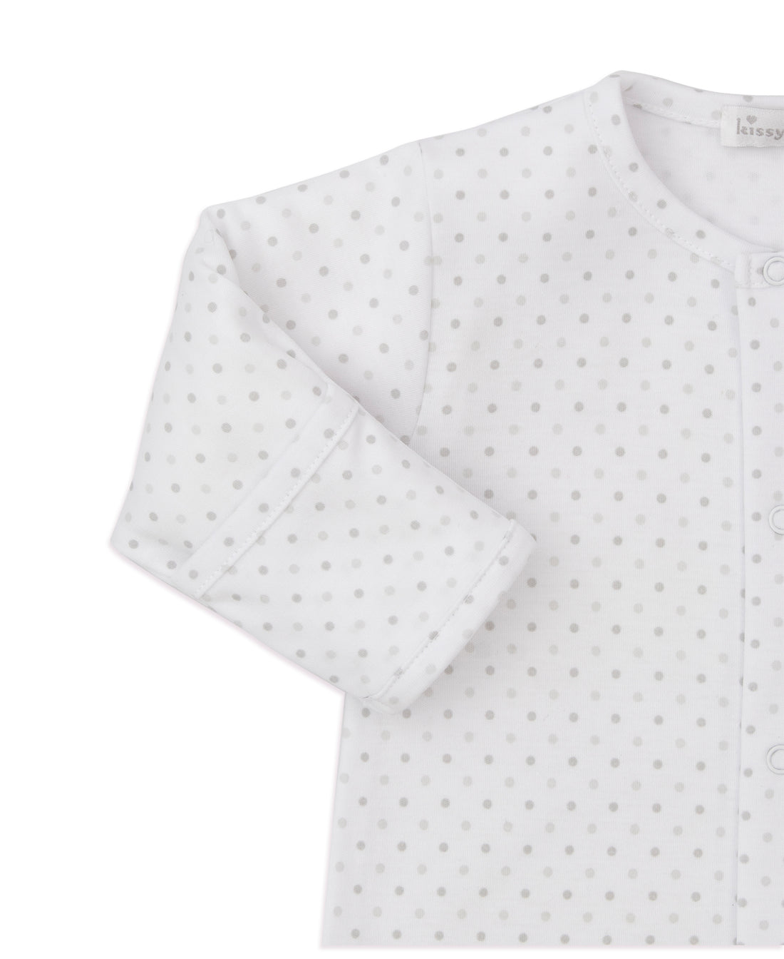 Baby Jungle Playdate Embroidered Snap Footie
