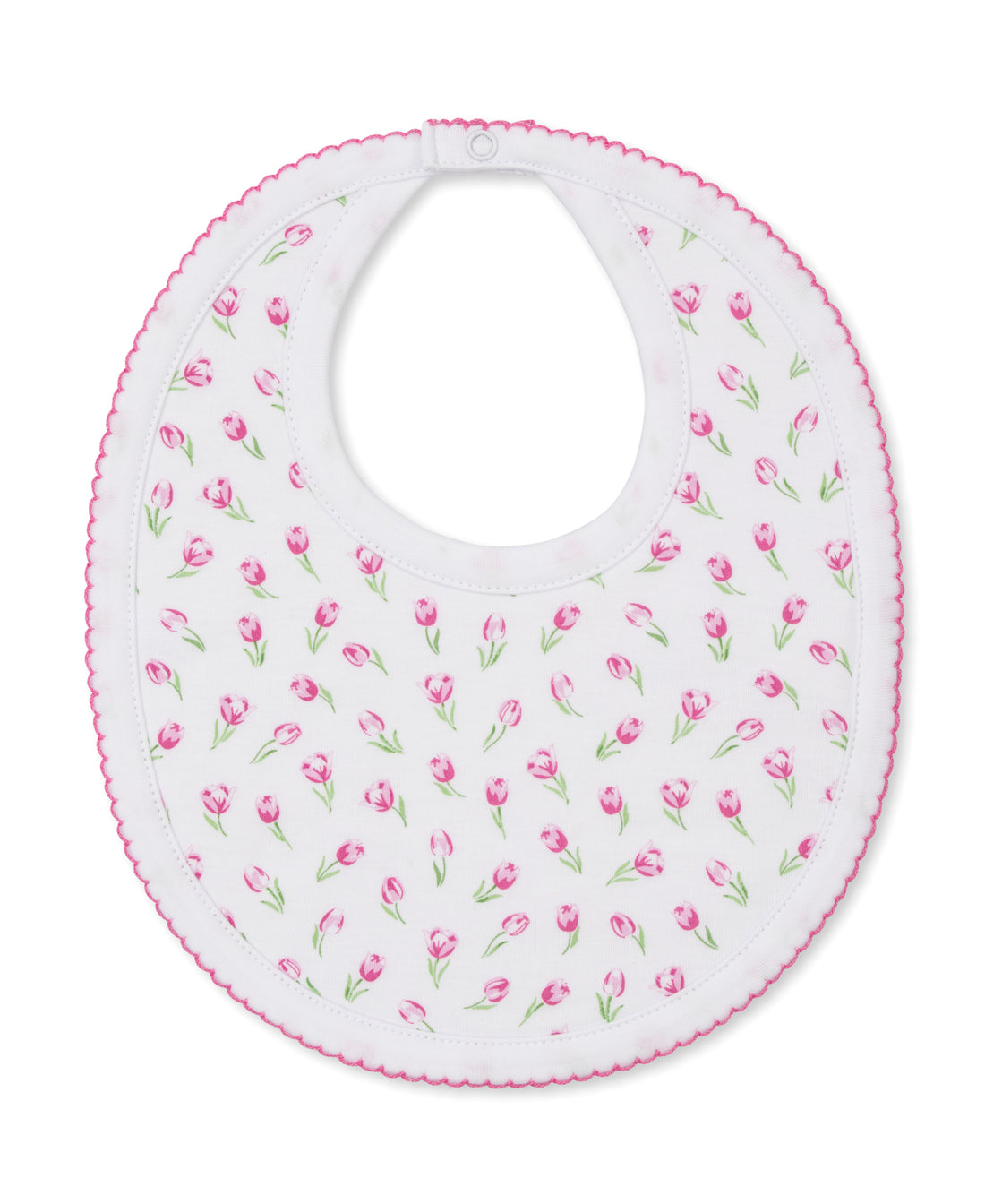 Tulip Blossoms Print Bib