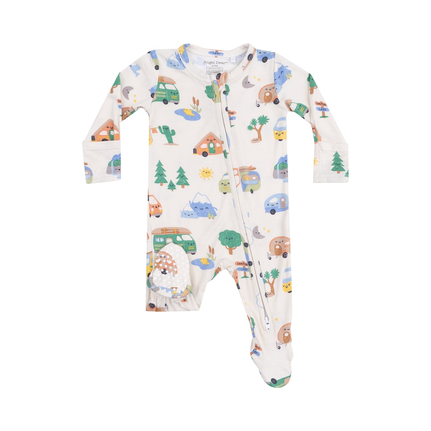Friendly Campers 2-Way Zipper Footie