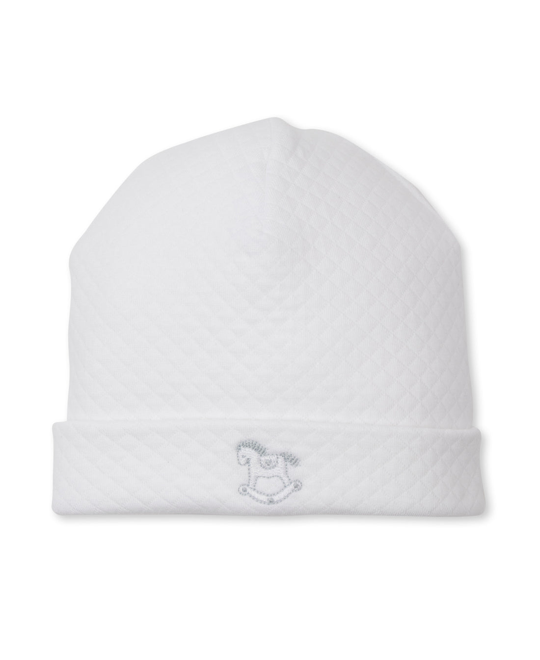 Riding Rockers Jacquard Hat: White/Silver