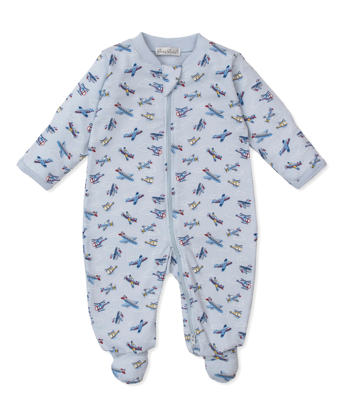Air Adventures Zippered Footie