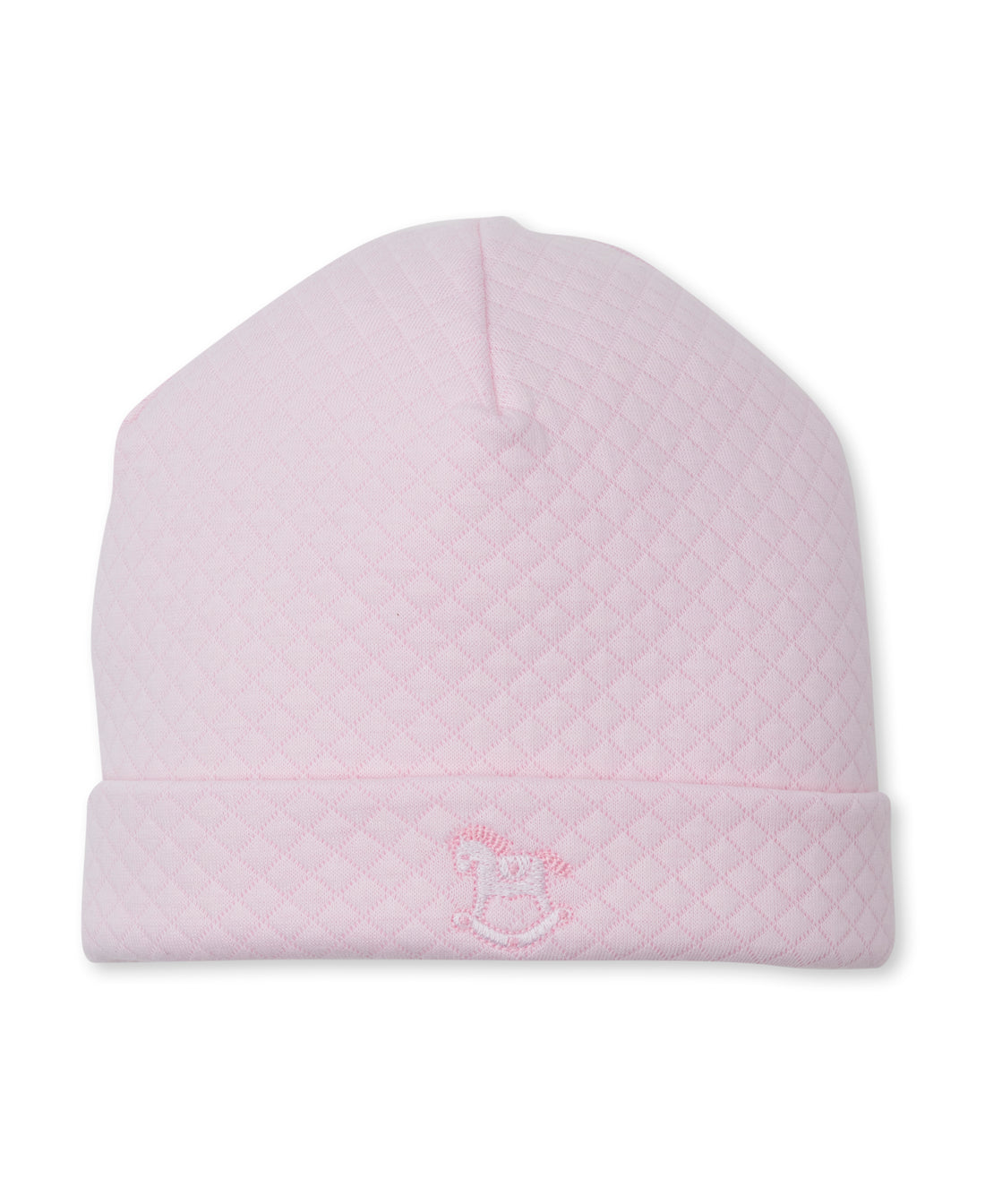 Riding Rockers Jacquard Hat: Light Pink