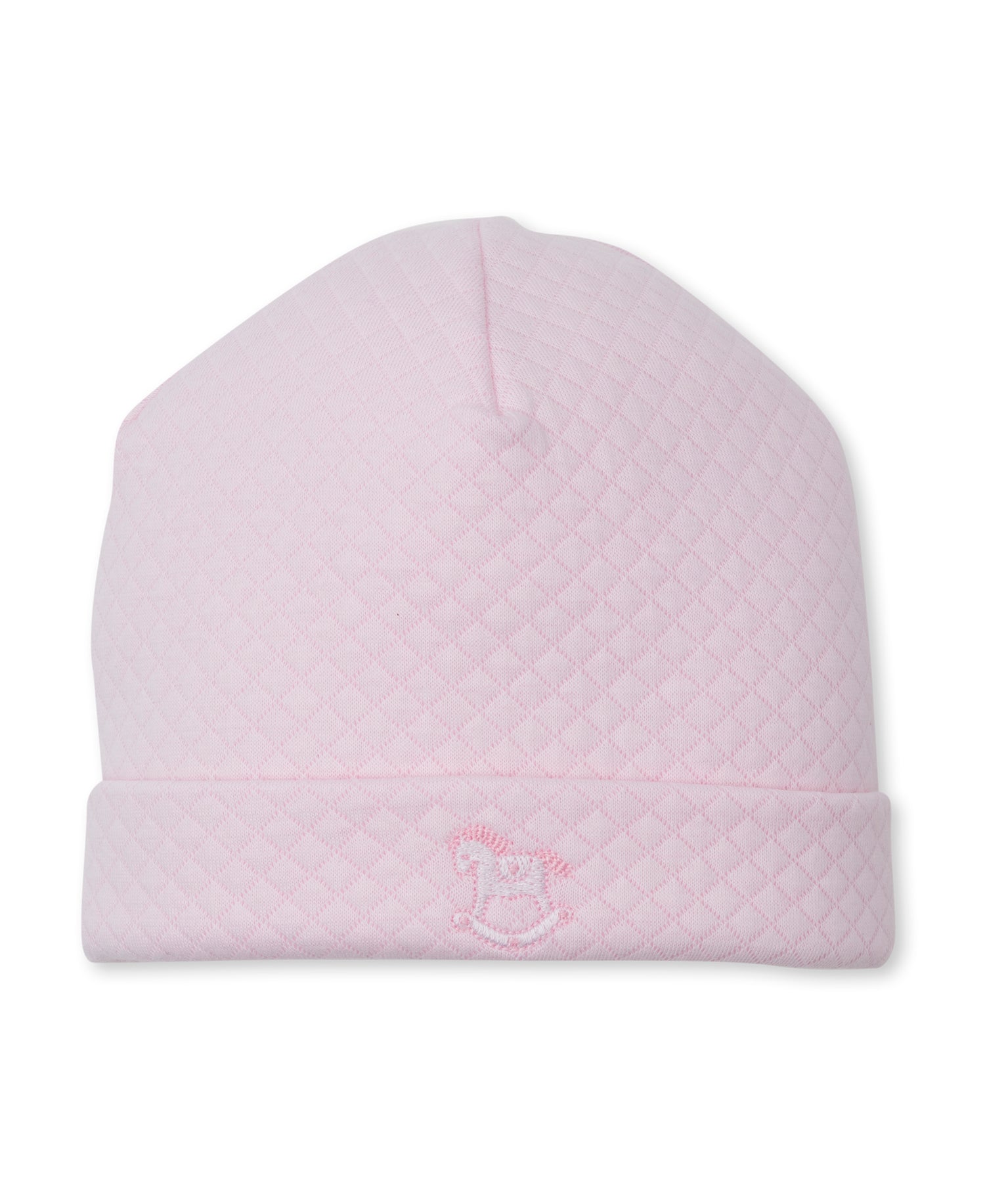 Riding Rockers Jacquard Hat: Light Pink