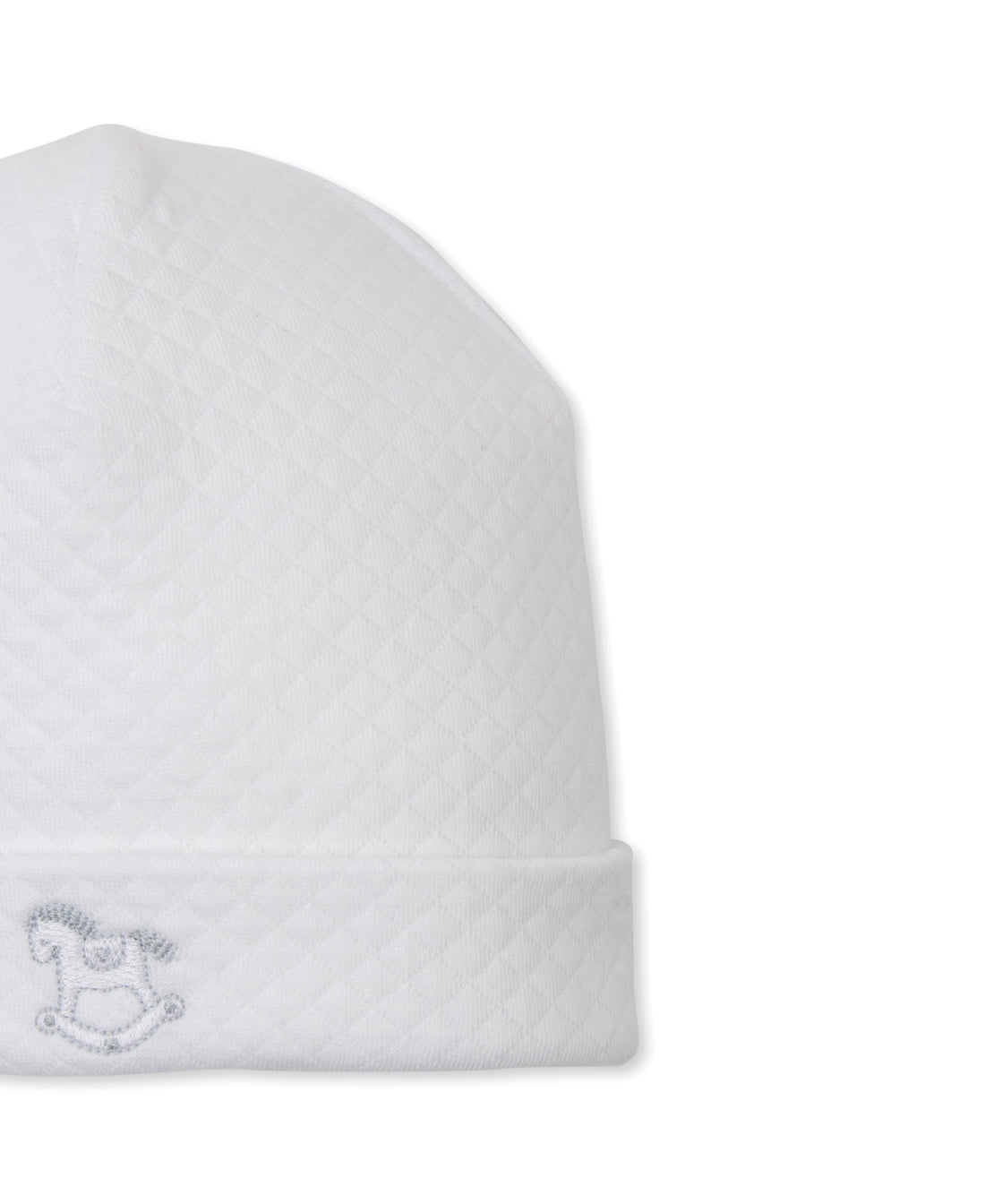 Riding Rockers Jacquard Hat: White/Silver