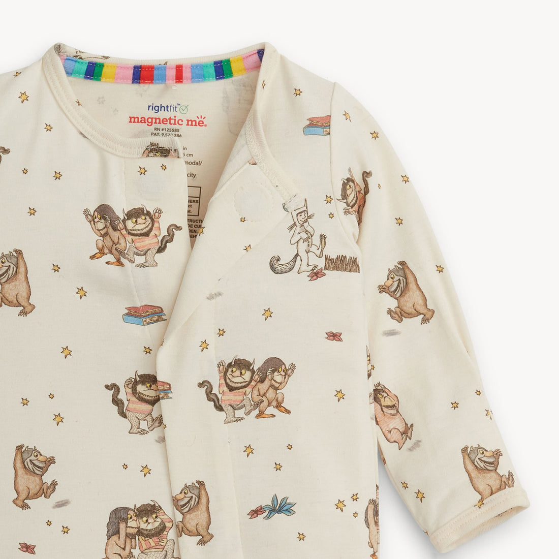 Where The Wild Things Are Right Fit Magnetic Footie
