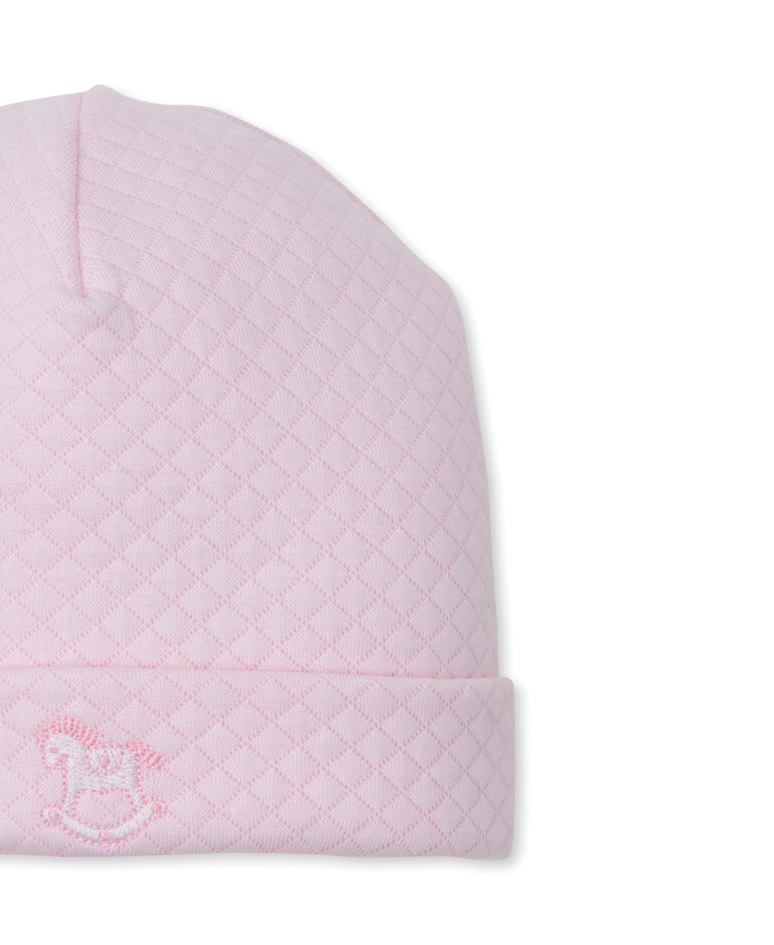Riding Rockers Jacquard Hat: Light Pink